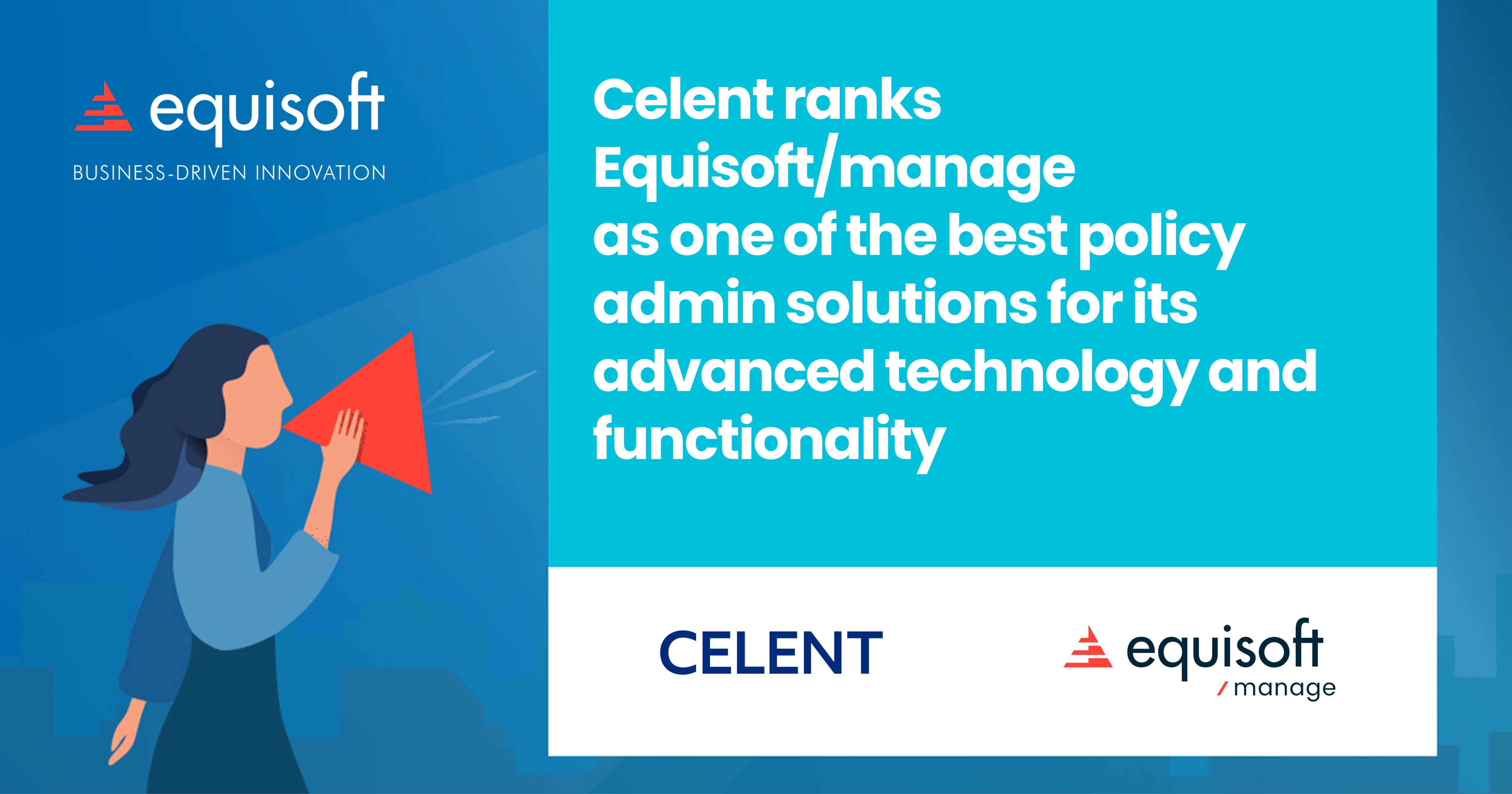 Equisoft Manage Celent Luminary PR