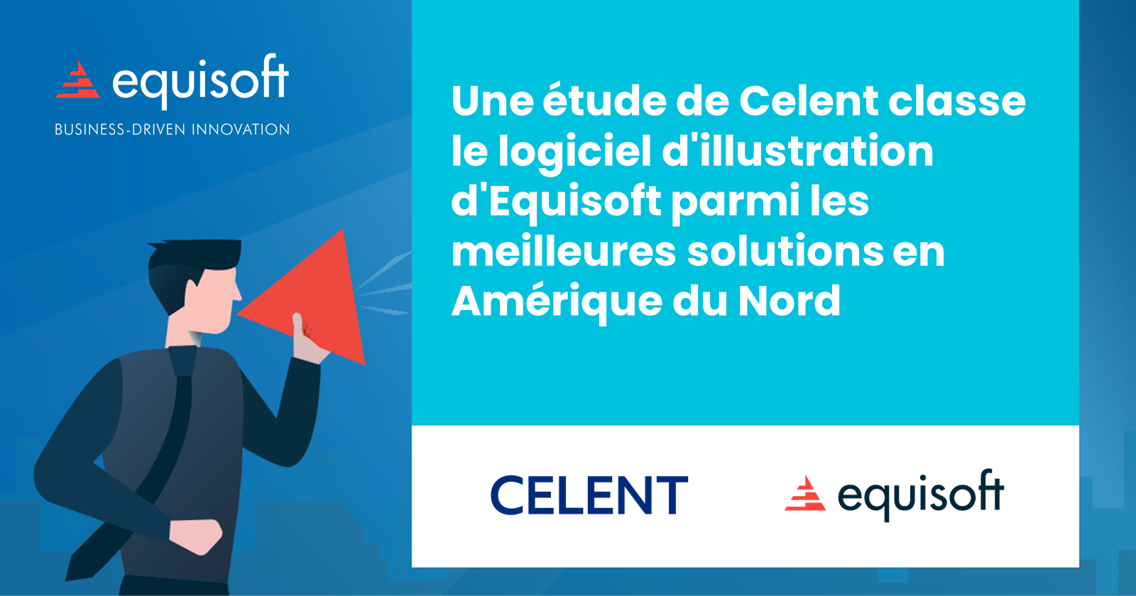 Une étude de Celent classe le logiciel d'illustration d'Equisoft parmi les meilleures solutions en Amérique du Nord
