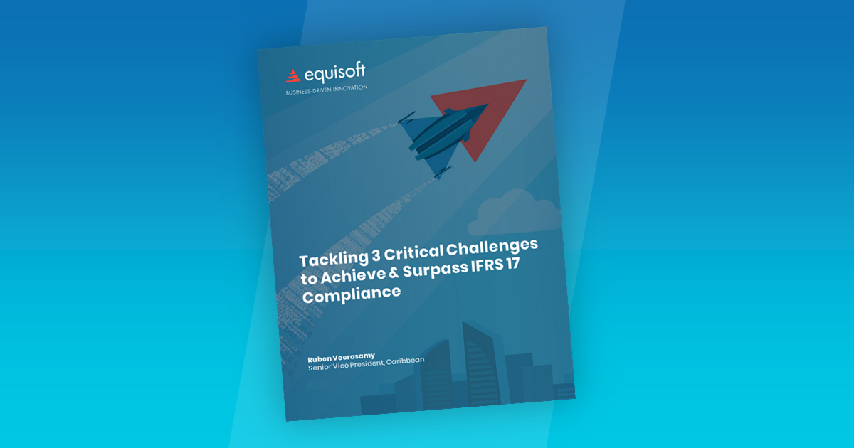 E Book Tackling 3 Critical Challenges to Achieve Surpass IFRS 17 Compliance Cover