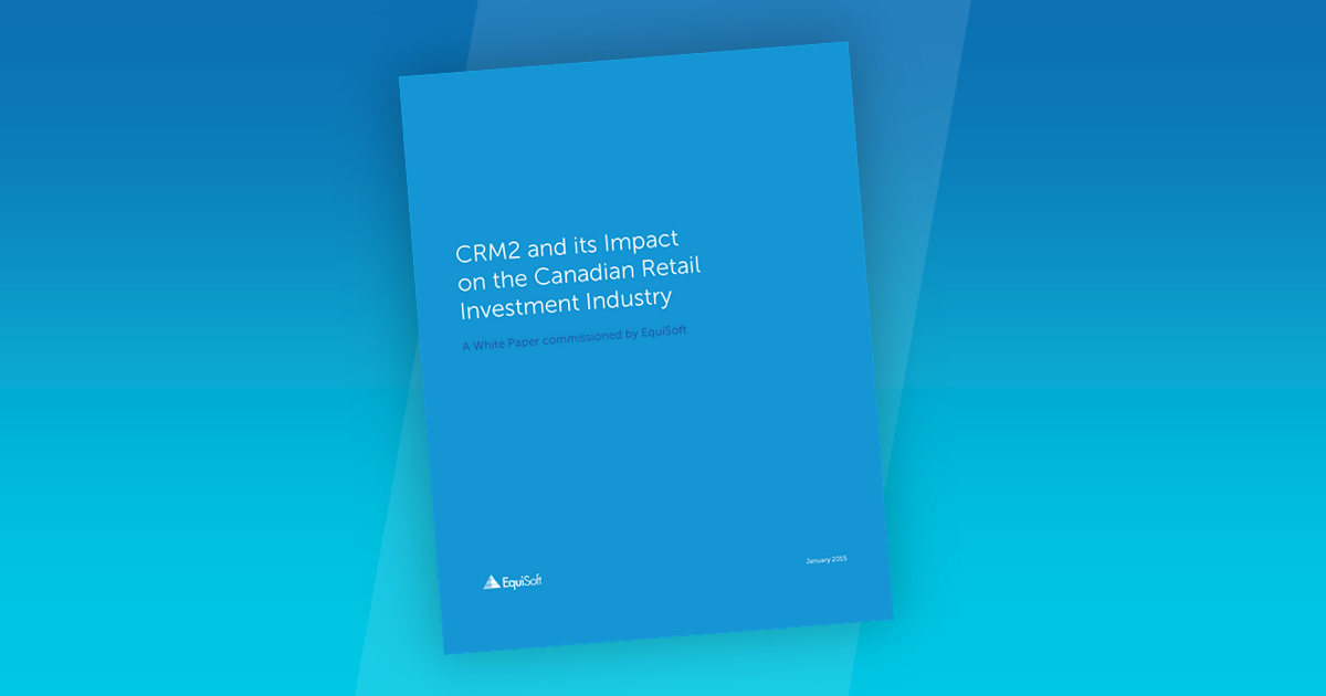 Ebook CRM2 and its Impact on the Canadian Retail Investment Industry