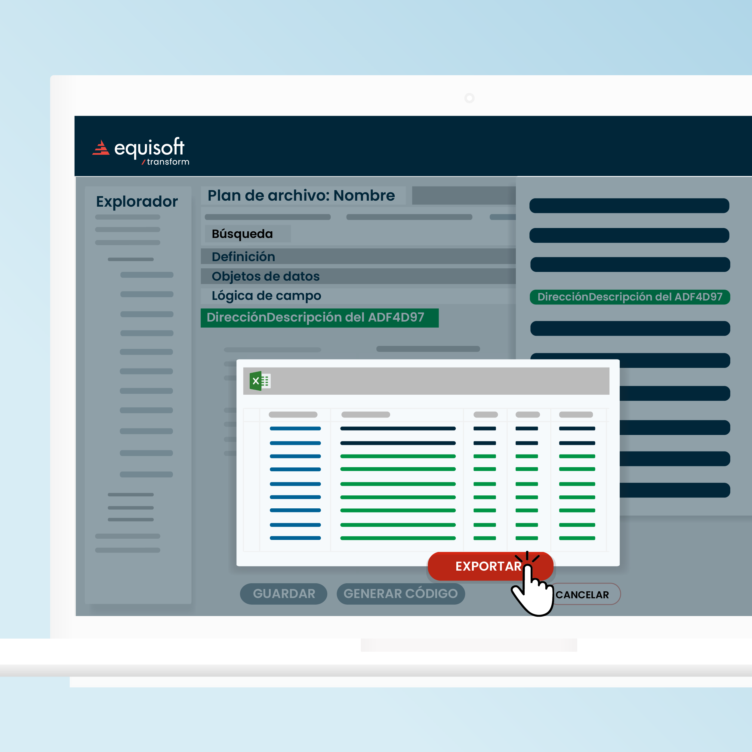 Equisoft transform all screenshots SP updated 03