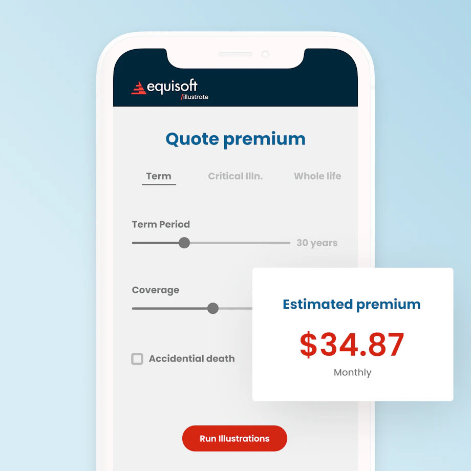 Life Insurance Illustration & Quoting Software | Equisoft/illustrate