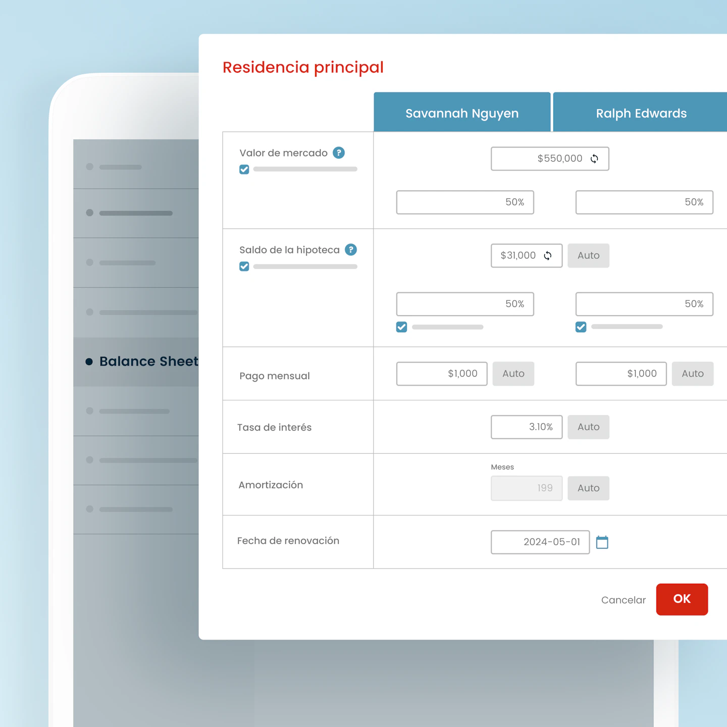 Software de análisis y planificación financiera | Equisoft/plan
