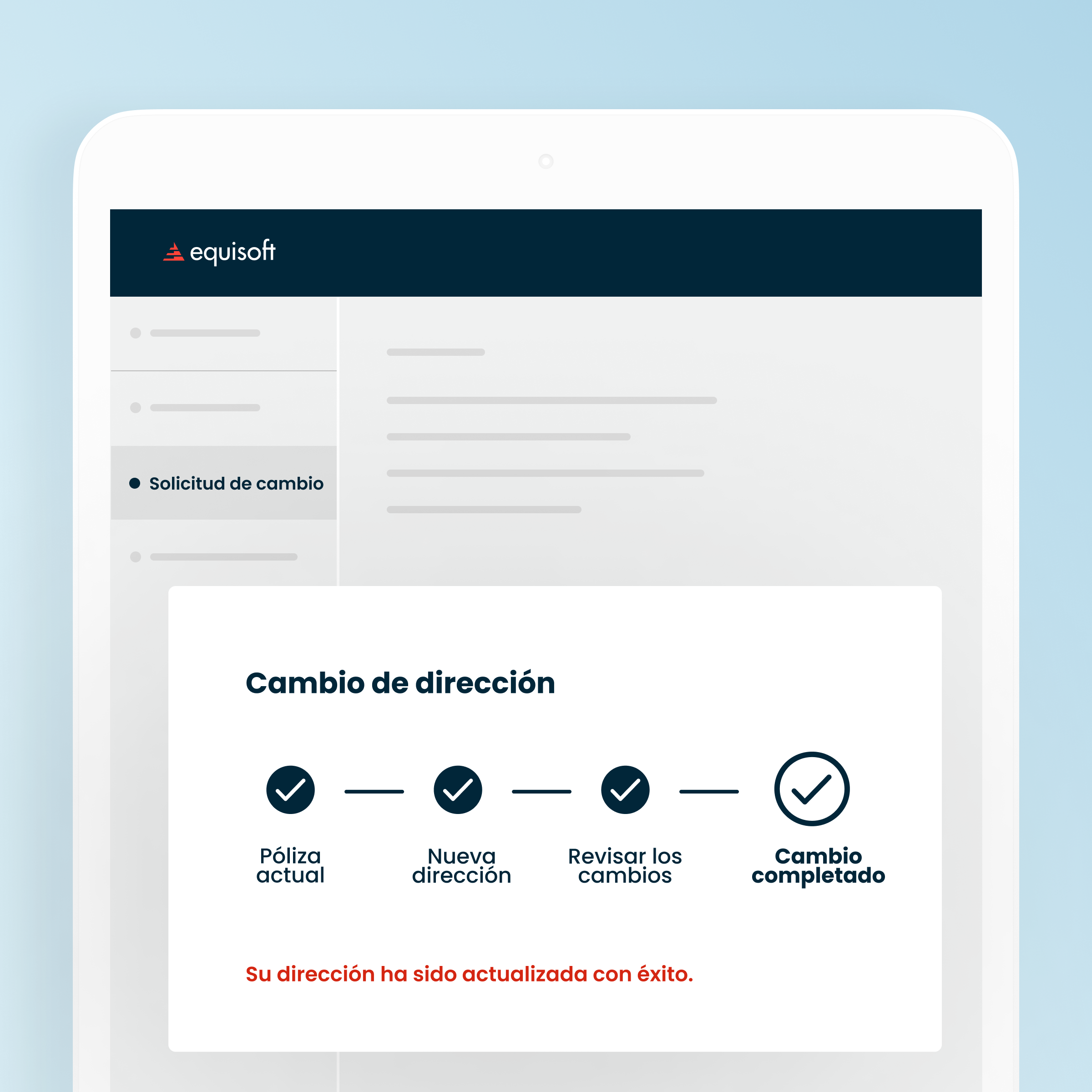 Serve portal Instant Contractual and Non Contractual Policy Updates ES