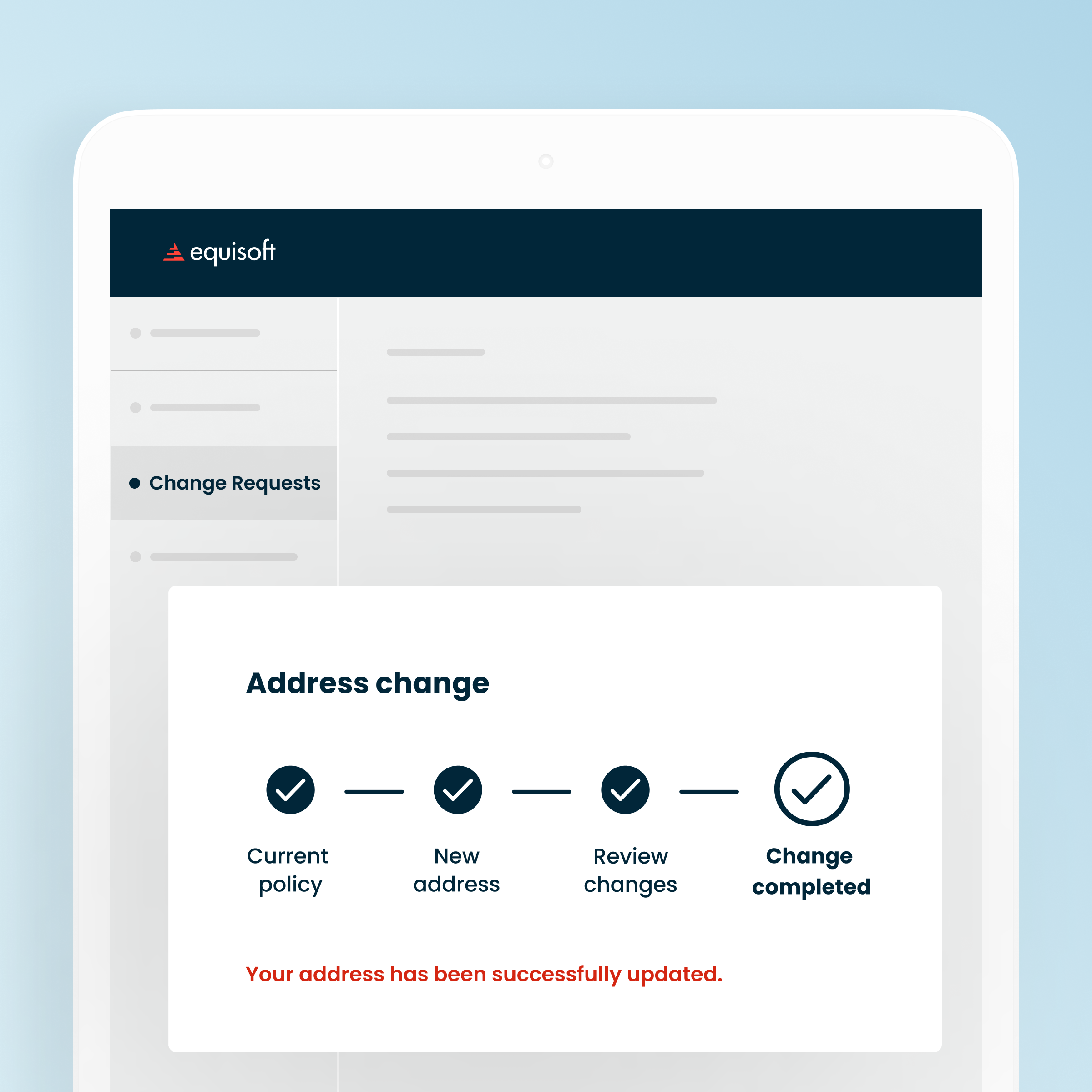 Serve portal Instant Contractual and Non Contractual Policy Updates
