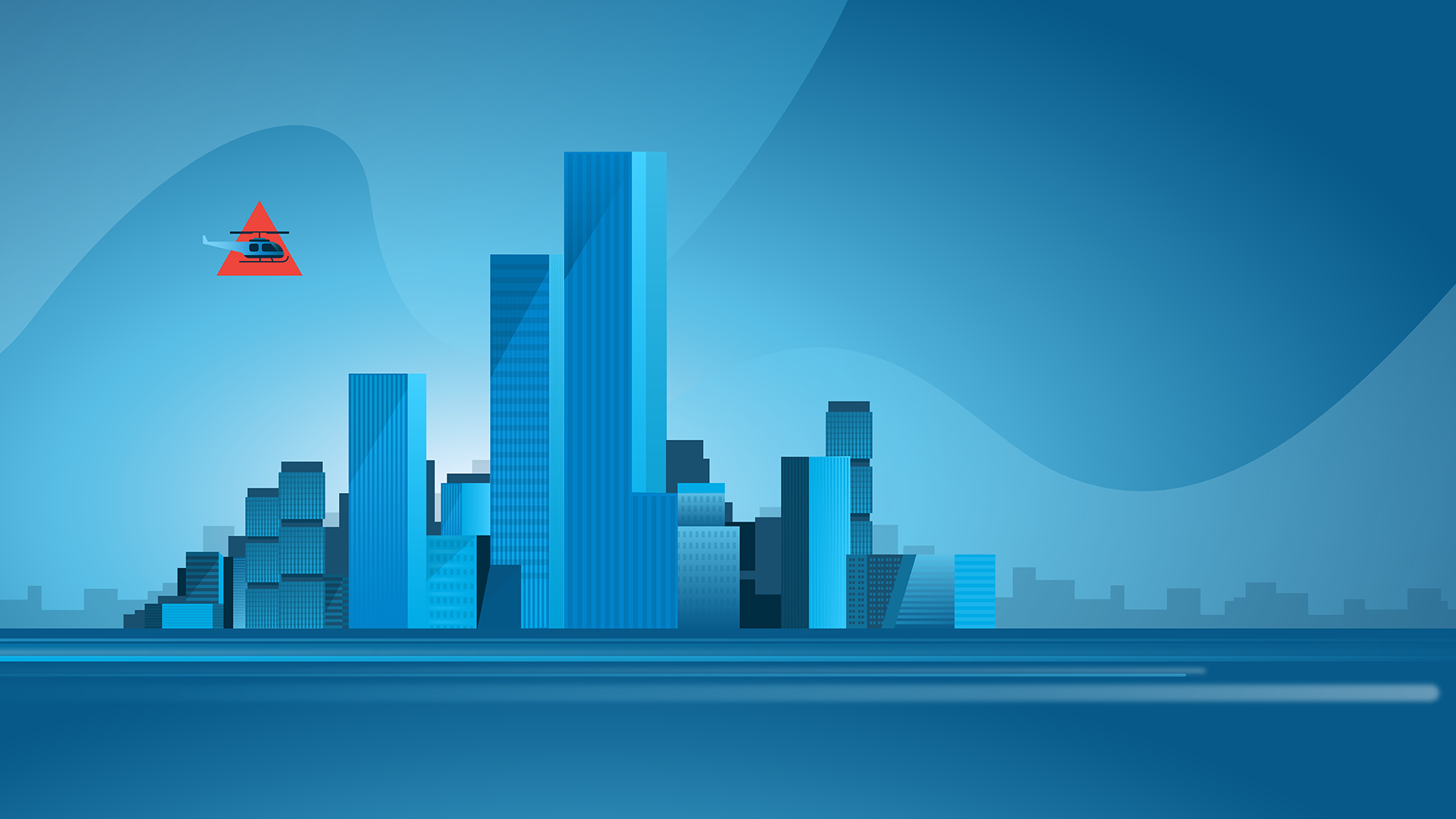 City Helicopter 1920x1080